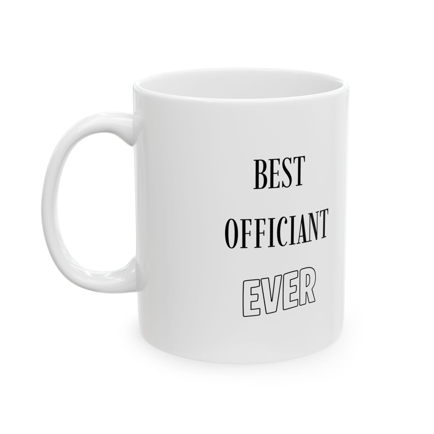 Thank You Gift to the Clergy Inspirational Ceramic Coffee Cup l Best Officiant Gift l Wedding Party Gift