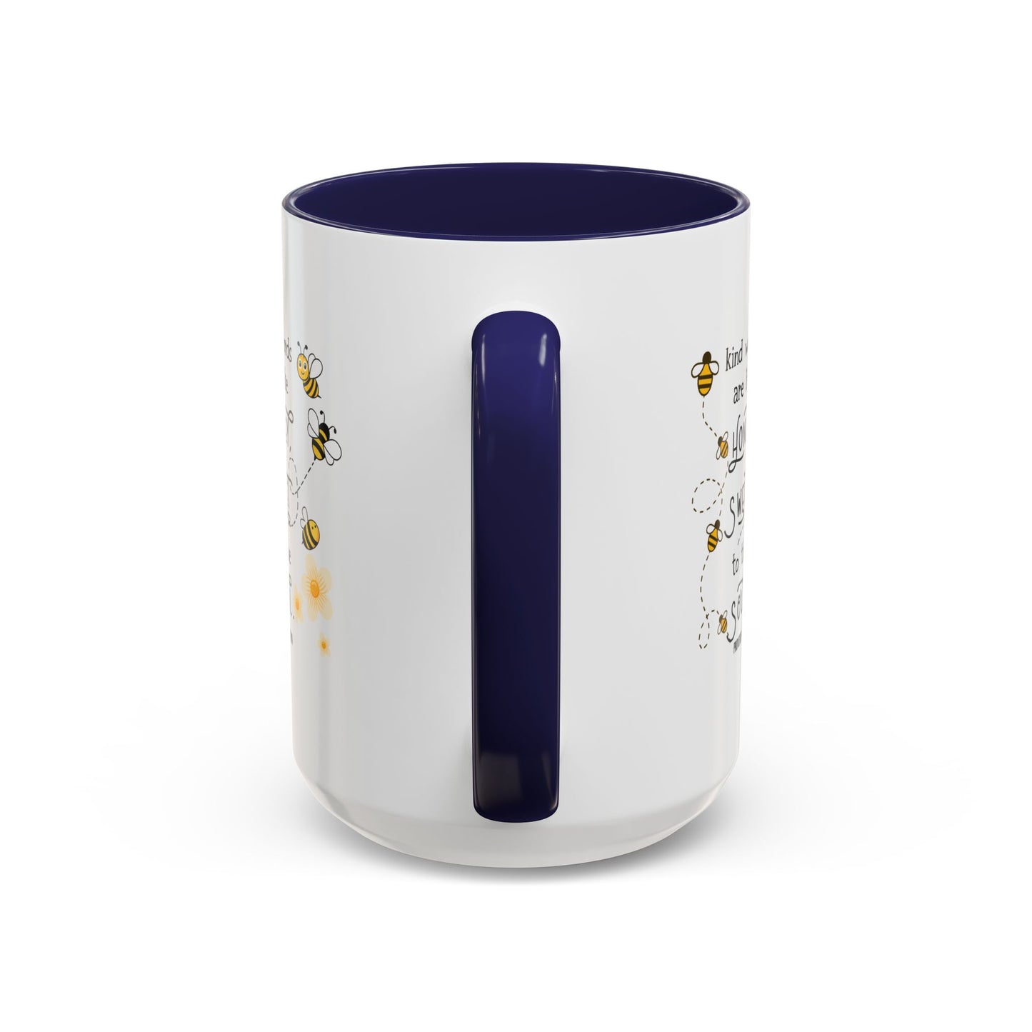 Kind Words Are Like Honey Mug | Sweet, Inspirational Gift, Bee-Themed, Cute Mug, Home Office Decor, Tea Lover's Gift