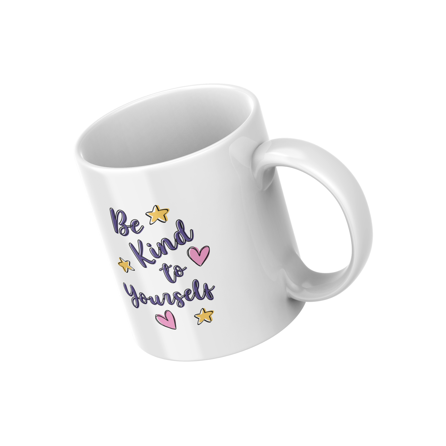 Be Kind to Yourself β Self-Love & Positivity Ceramic Mug π