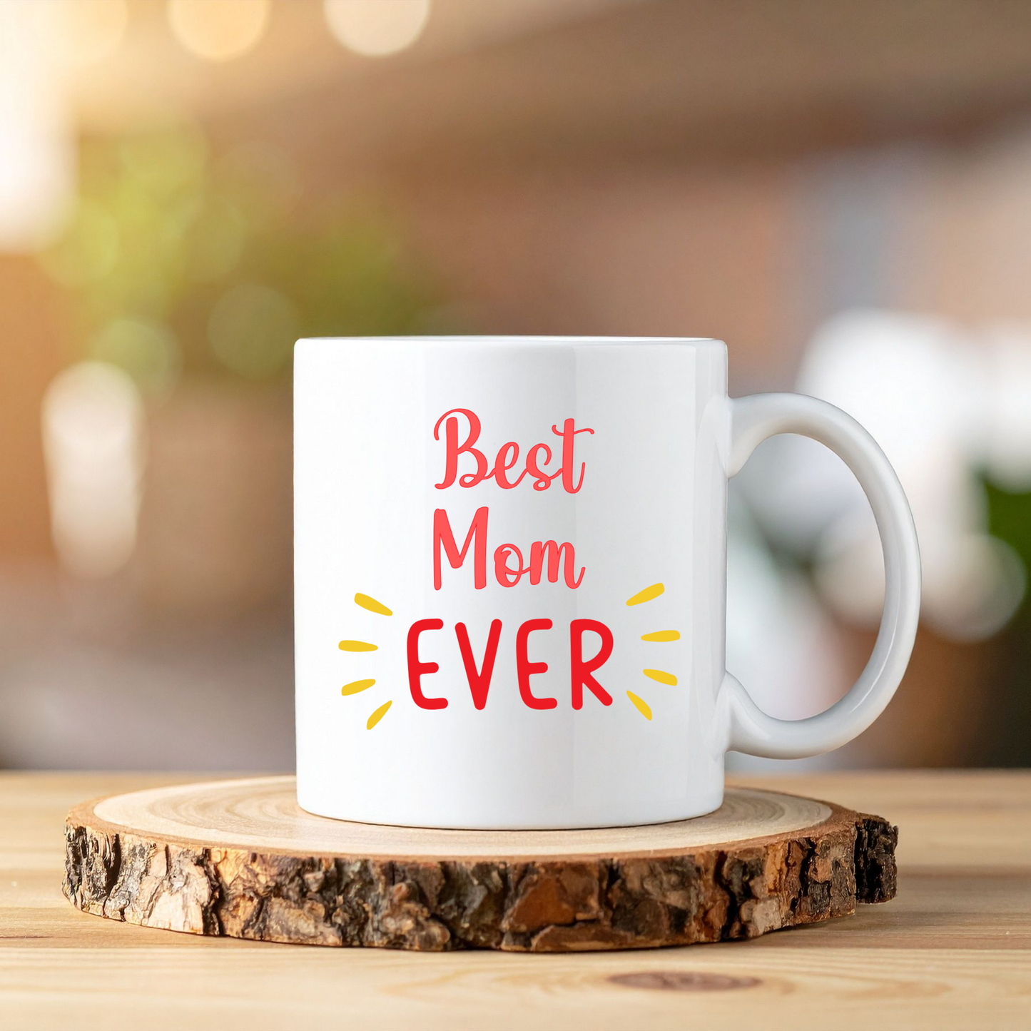 Best Mom Ever – Heartwarming Mother’s Day Ceramic Mug 🌷
