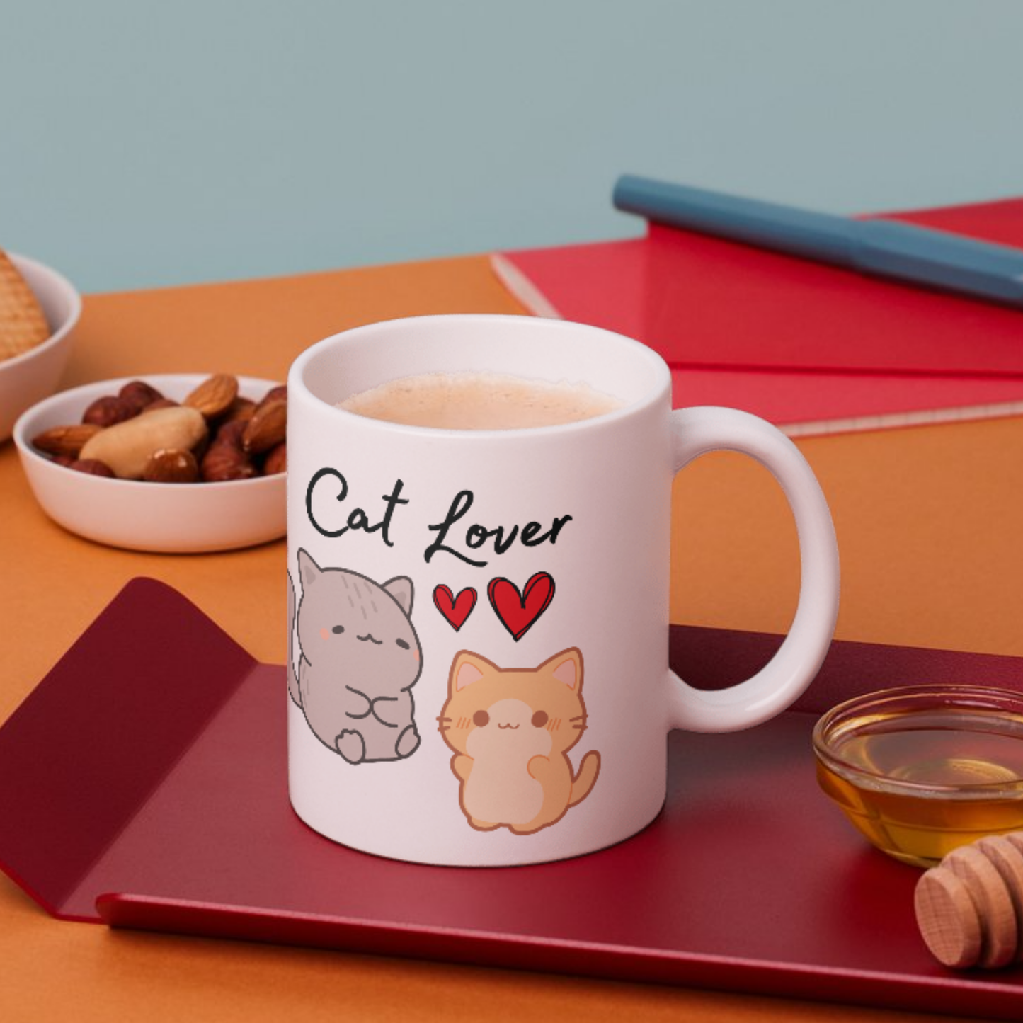 Cat Lover Mug ๐ป | Cute Kitty Design for Feline Fans ๐พ