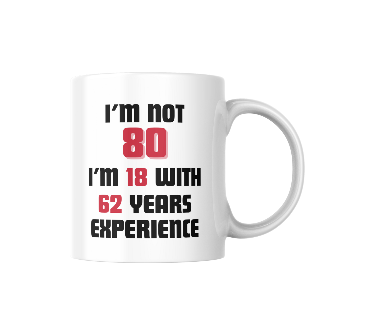 I'm Not 40 Milestone Birthday Mug