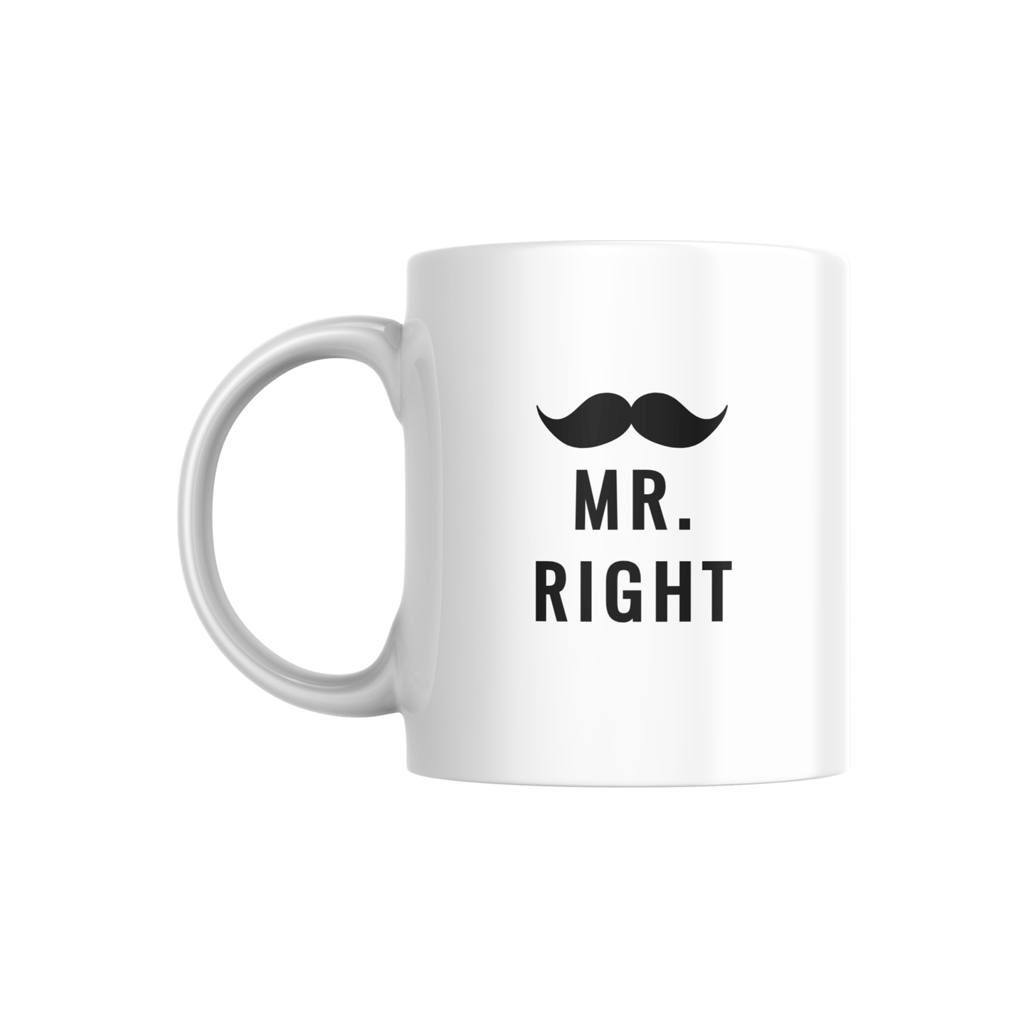Mr. Right & Mrs. Always Right Mug Set β | Funny Couples Gift for Lovebirds π
