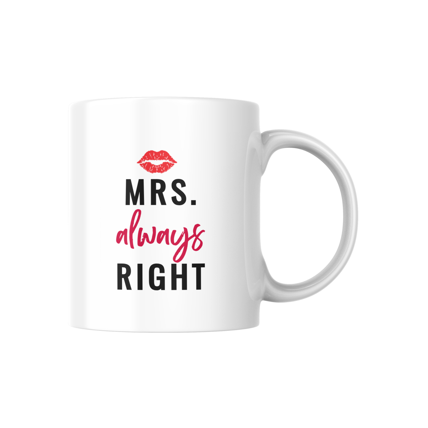 Mr. Right & Mrs. Always Right Mug Set β | Funny Couples Gift for Lovebirds π