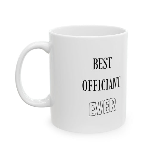 Thank You Gift to the Clergy Inspirational Ceramic Coffee Cup l Best Officiant Gift l Wedding Party Gift