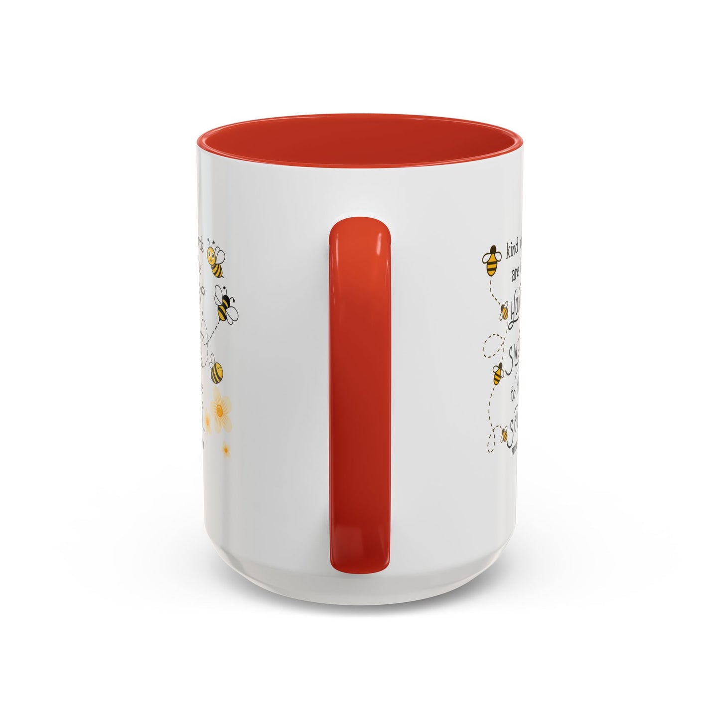Kind Words Are Like Honey Mug | Sweet, Inspirational Gift, Bee-Themed, Cute Mug, Home Office Decor, Tea Lover's Gift