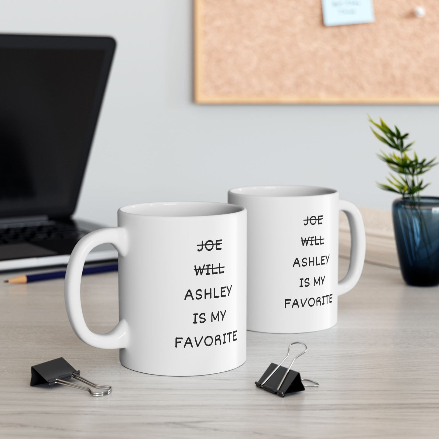 Cross Out Favorite Child Mug, Cute Gift for Parents, Encouragement, Family Love, Unique Ceramic Cup