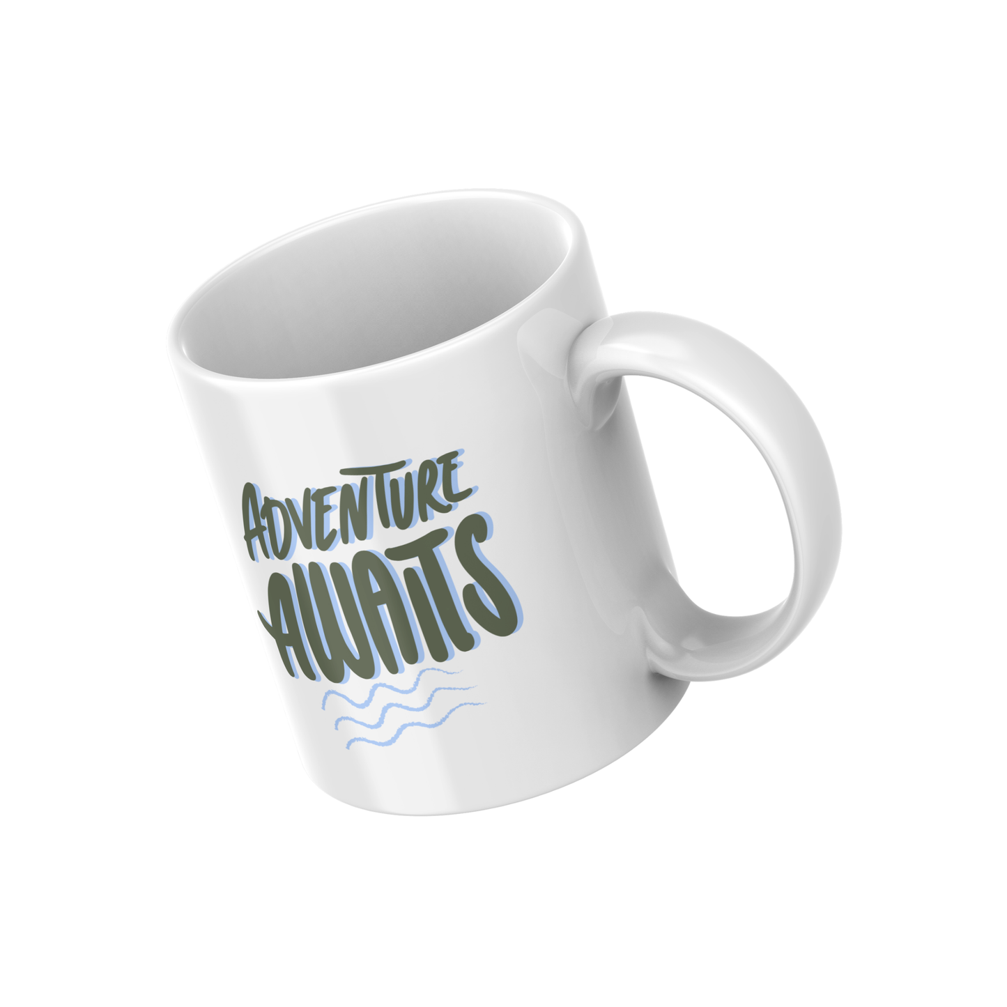 Adventure Awaits – Wanderlust & Travel Ceramic Mug 🌄