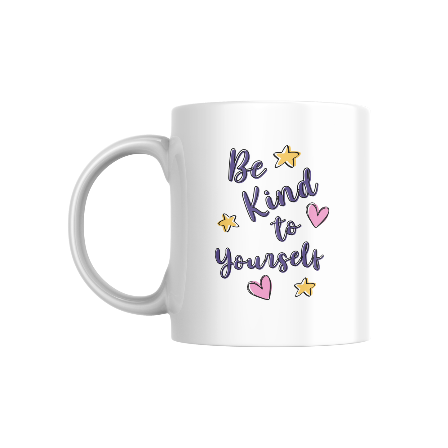 Be Kind to Yourself – Self-Love & Positivity Ceramic Mug 💖