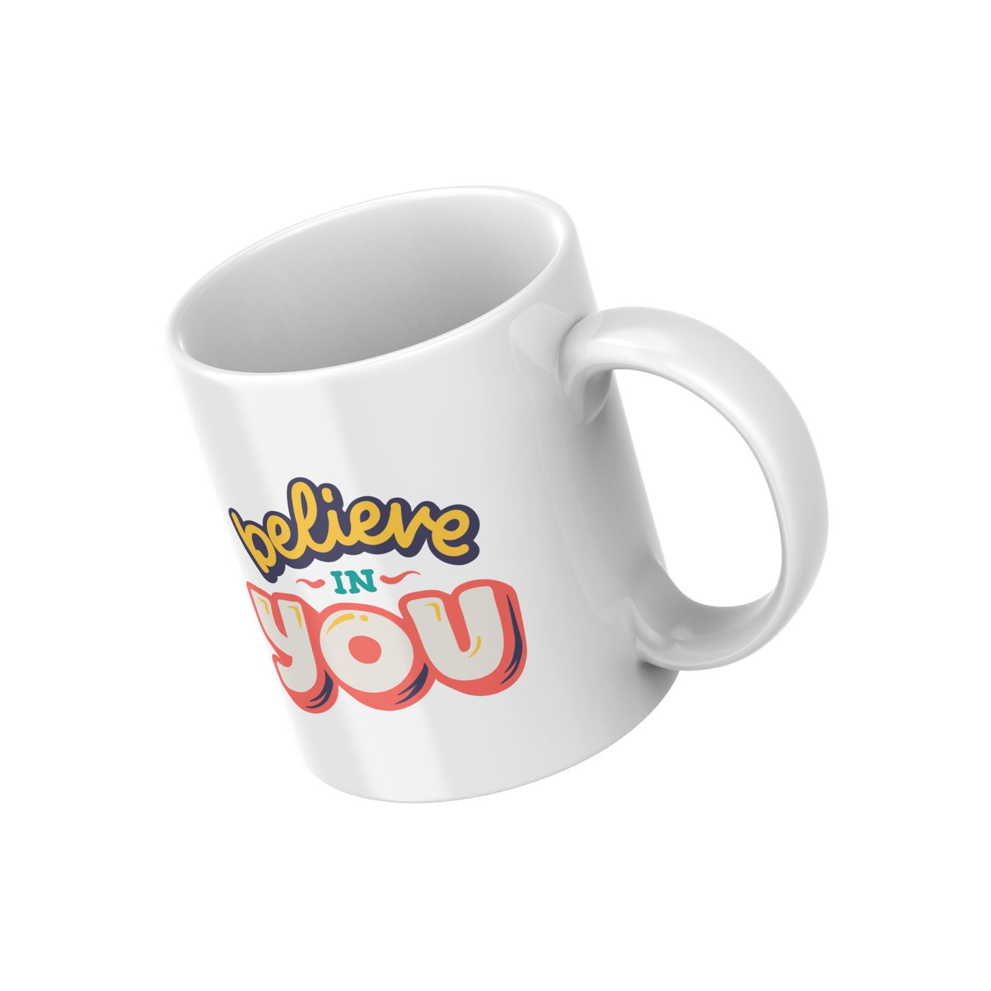 Believe in You Mug – Motivational Coffee Cup for Daily Inspiration ✨