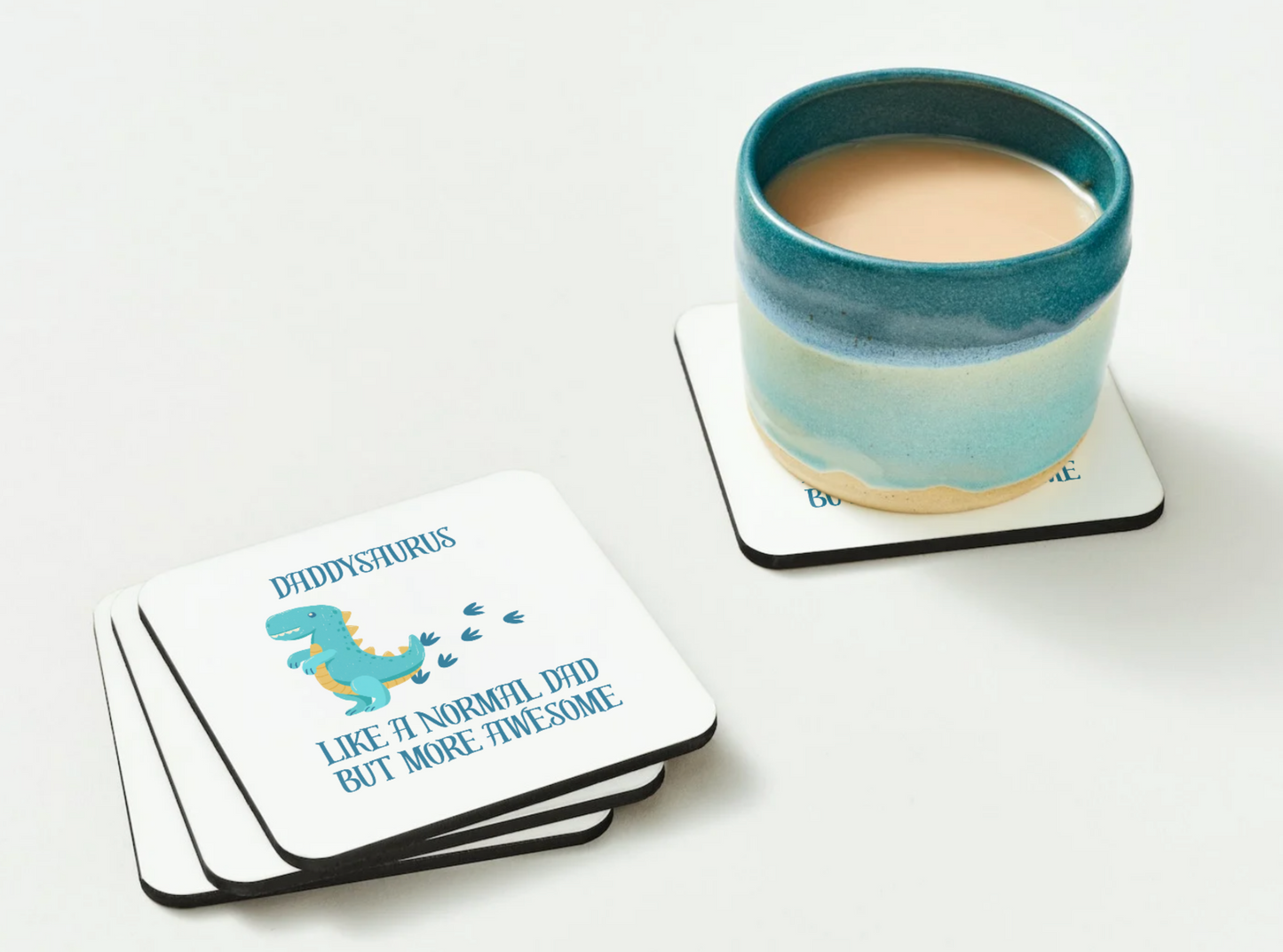 Daddysaurus Coaster