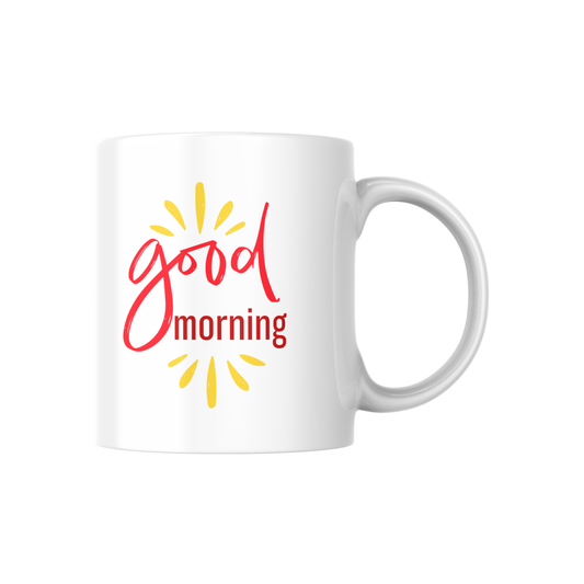 Good Morning Mug ☕ | Bright & Cheerful Start to Your Day 🌞