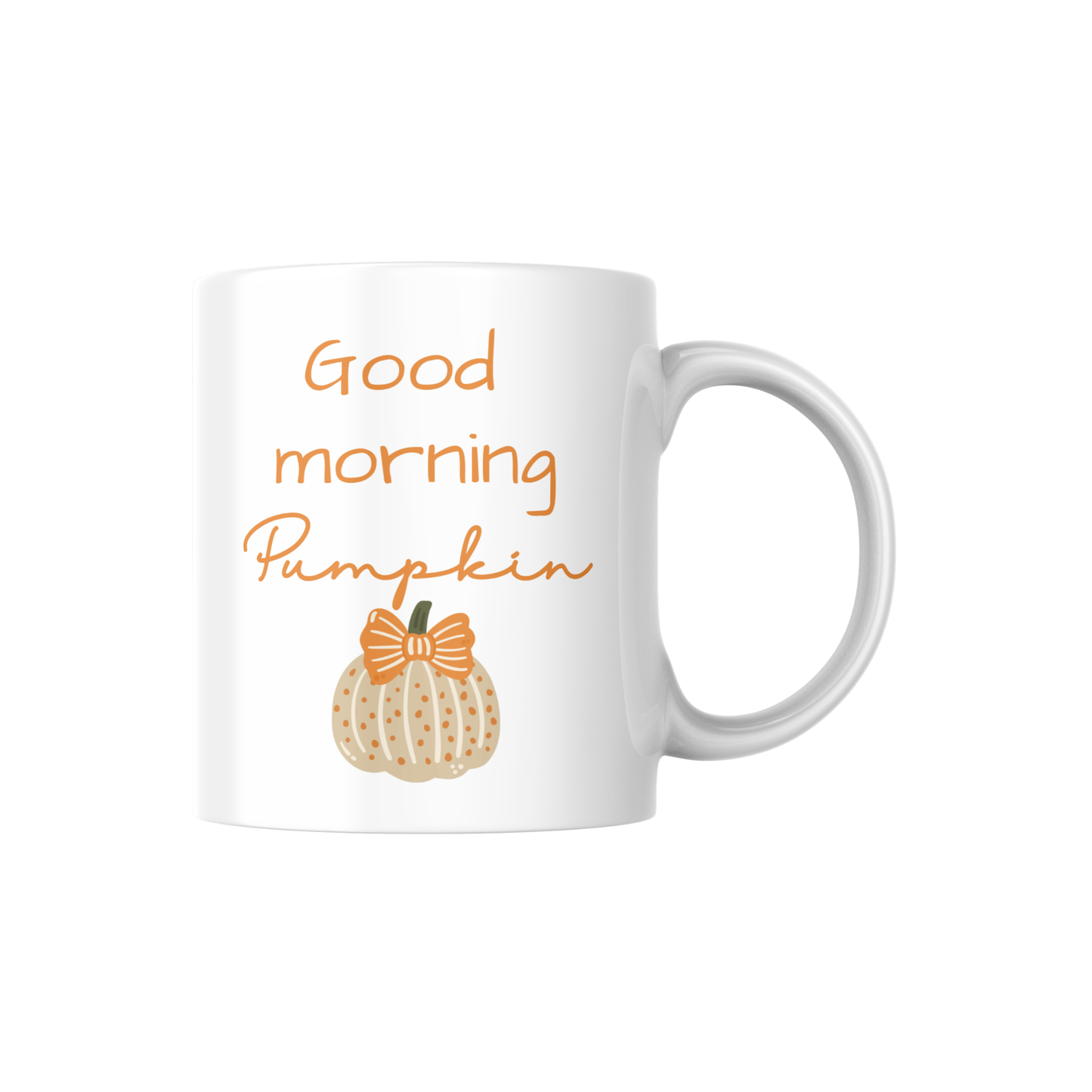 Good Morning Pumpkin Mug – Cute Fall Coffee Mug | Autumn Gift for Her 🎃