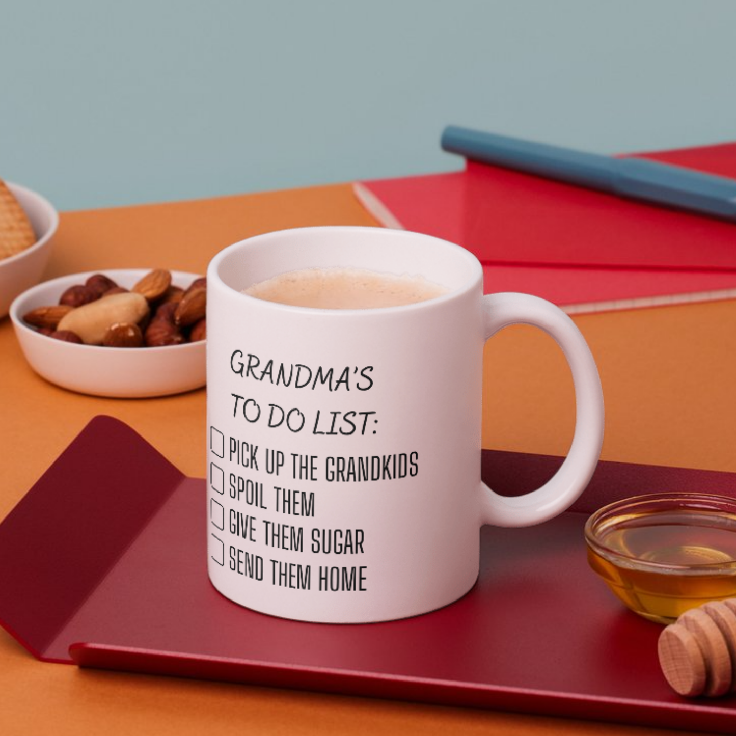 Grandpa’s and Grandma's To-Do List Mugs ☕ | Funny Gift for the World’s Best Grandpa/Grandma