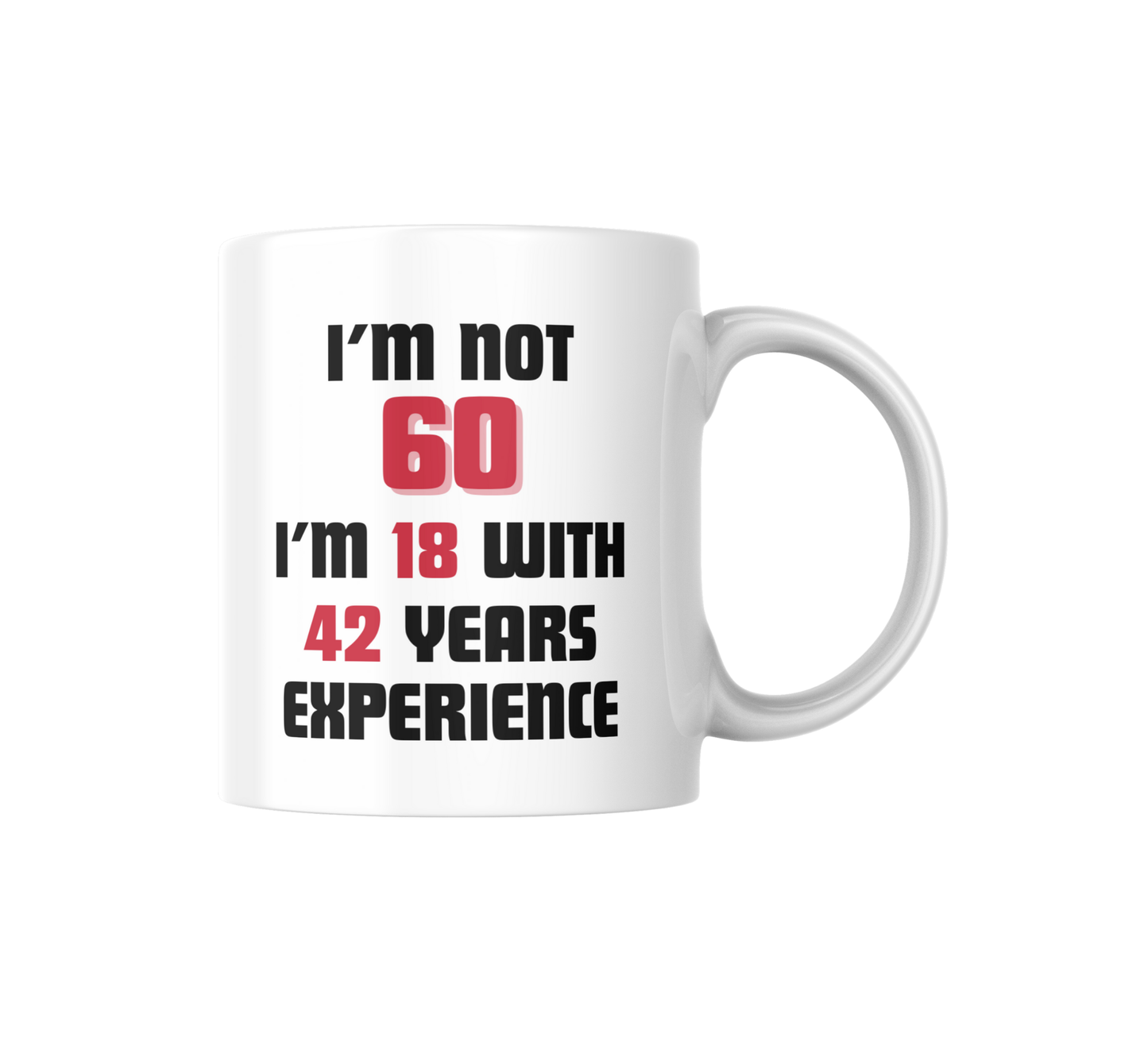 I'm Not 40 Milestone Birthday Mug