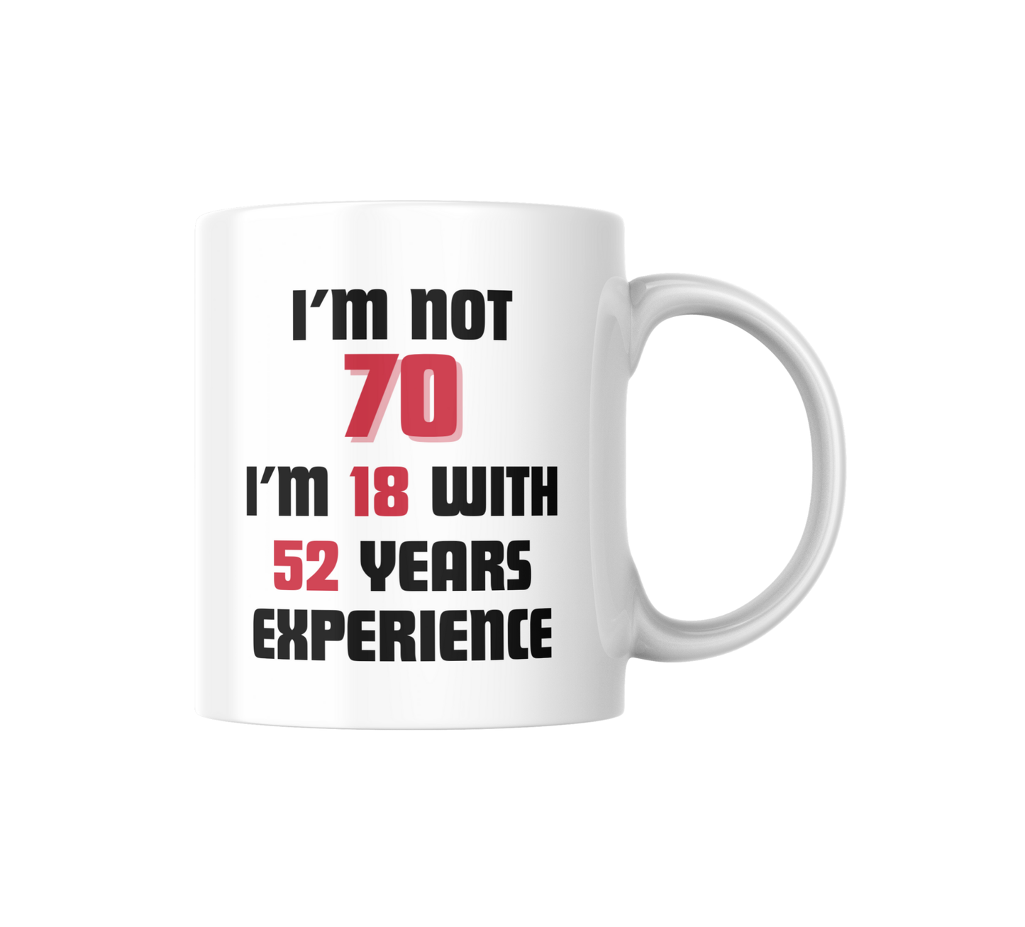 I'm Not 40 Milestone Birthday Mug