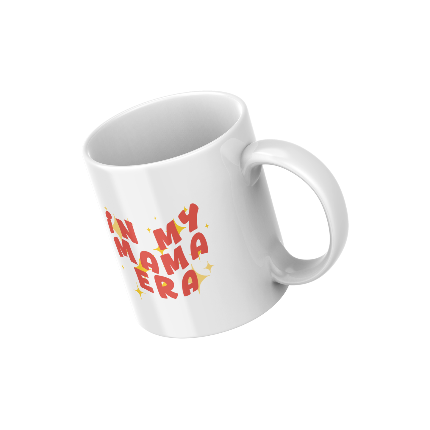 In My Mama Era Mug – Retro Groovy Coffee Cup for Moms & Motherhood Gifts