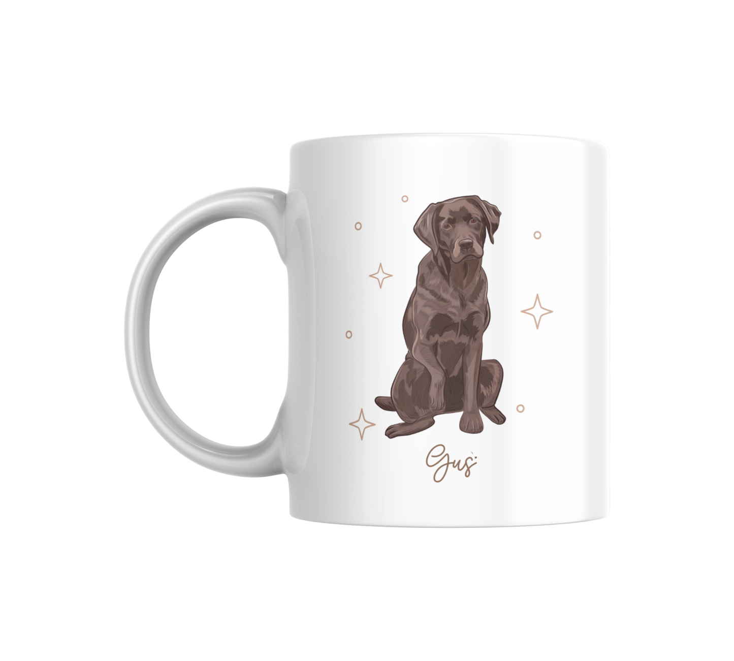 Personalizable Rottweiler Coffee Mug, and/or Coaster: Custom Dog Lover Gift