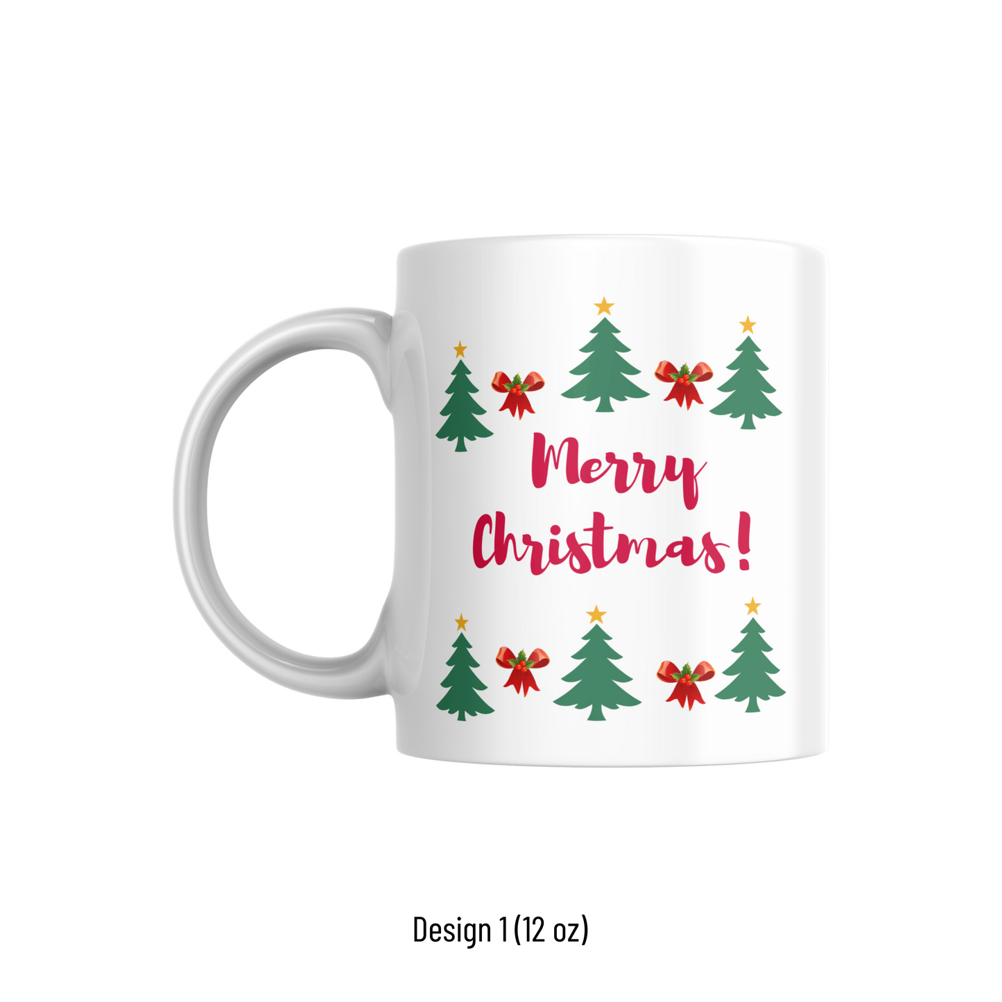 Merry Christmas Mugs 🎄 | Christmas Tree & Reindeer Designs for Festive Cheer 🦌