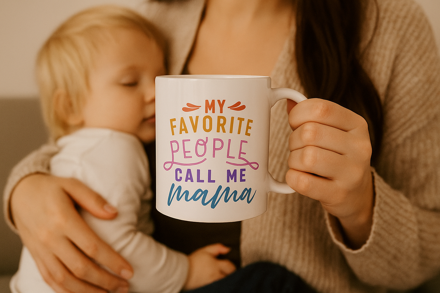 My Favorite People Call Me Papa, or Mama 12oz Ceramic Mugs