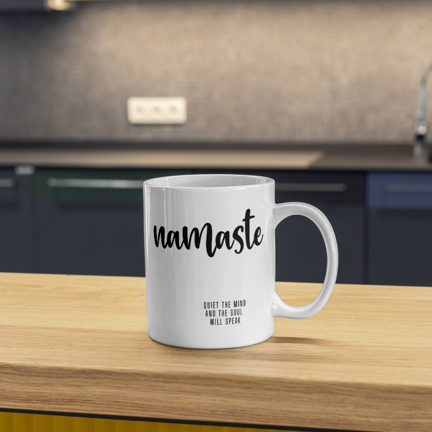 Namaste – Mindfulness & Meditation Ceramic Mug ☕