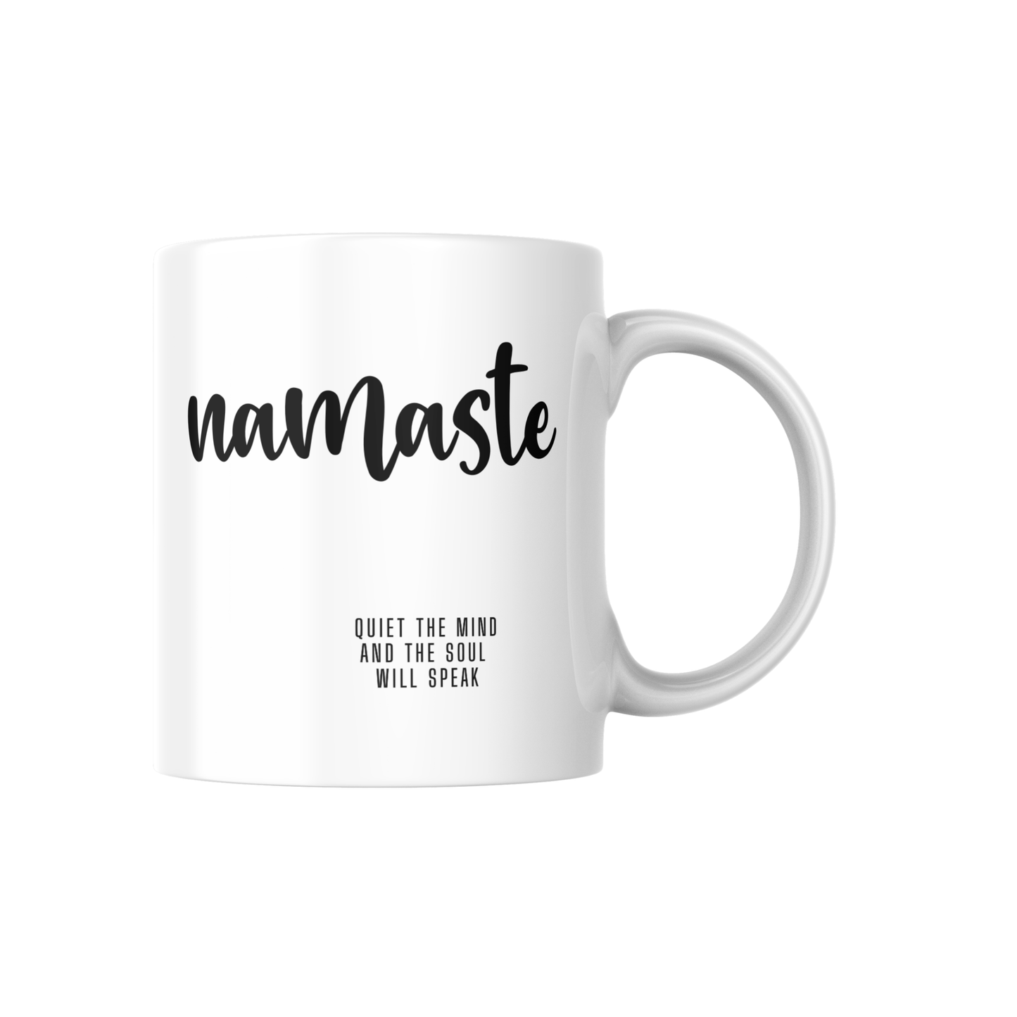 Namaste – Mindfulness & Meditation Ceramic Mug ☕