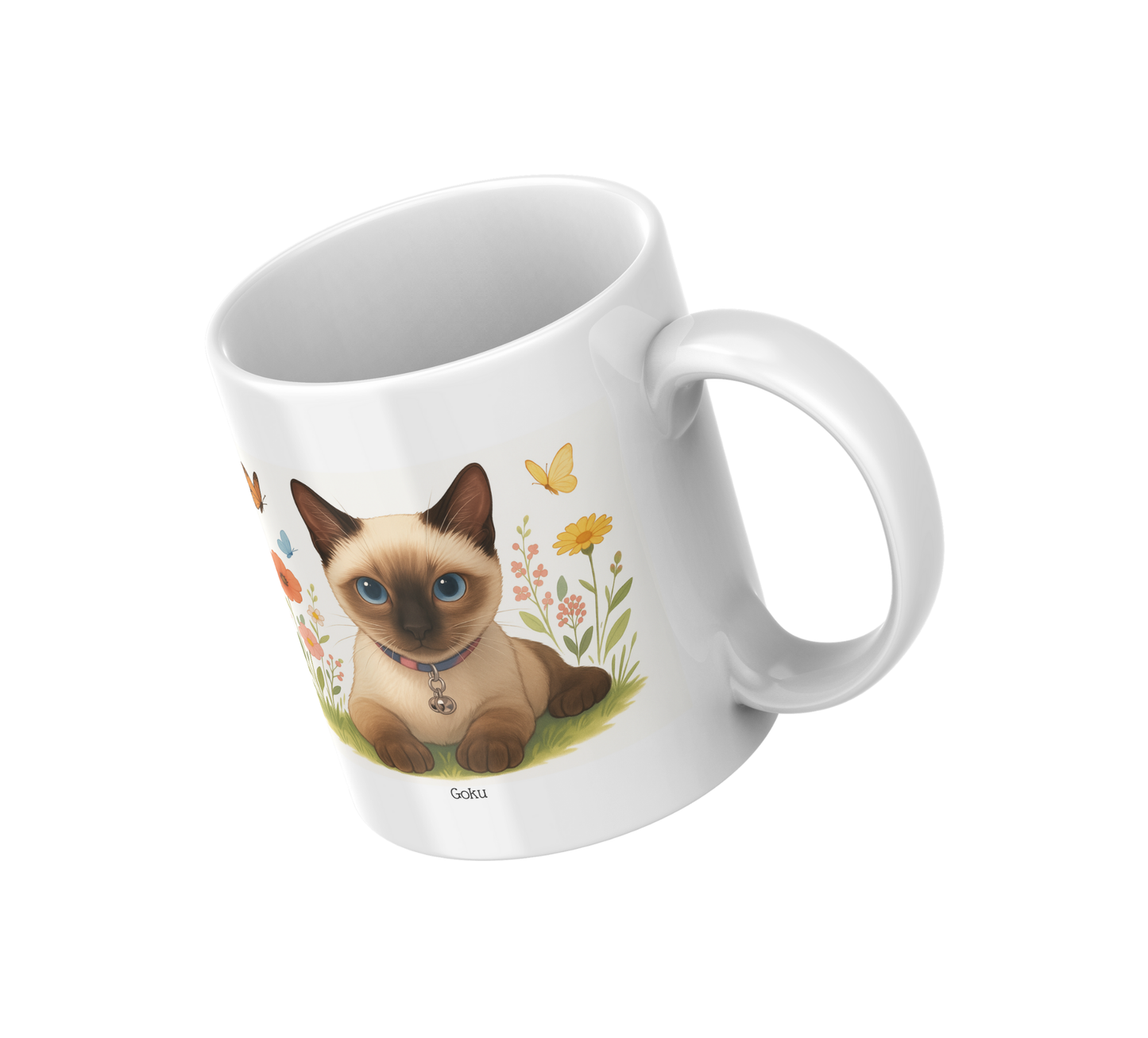 Custom Anime-ied With Name Mug, and/or Coaster