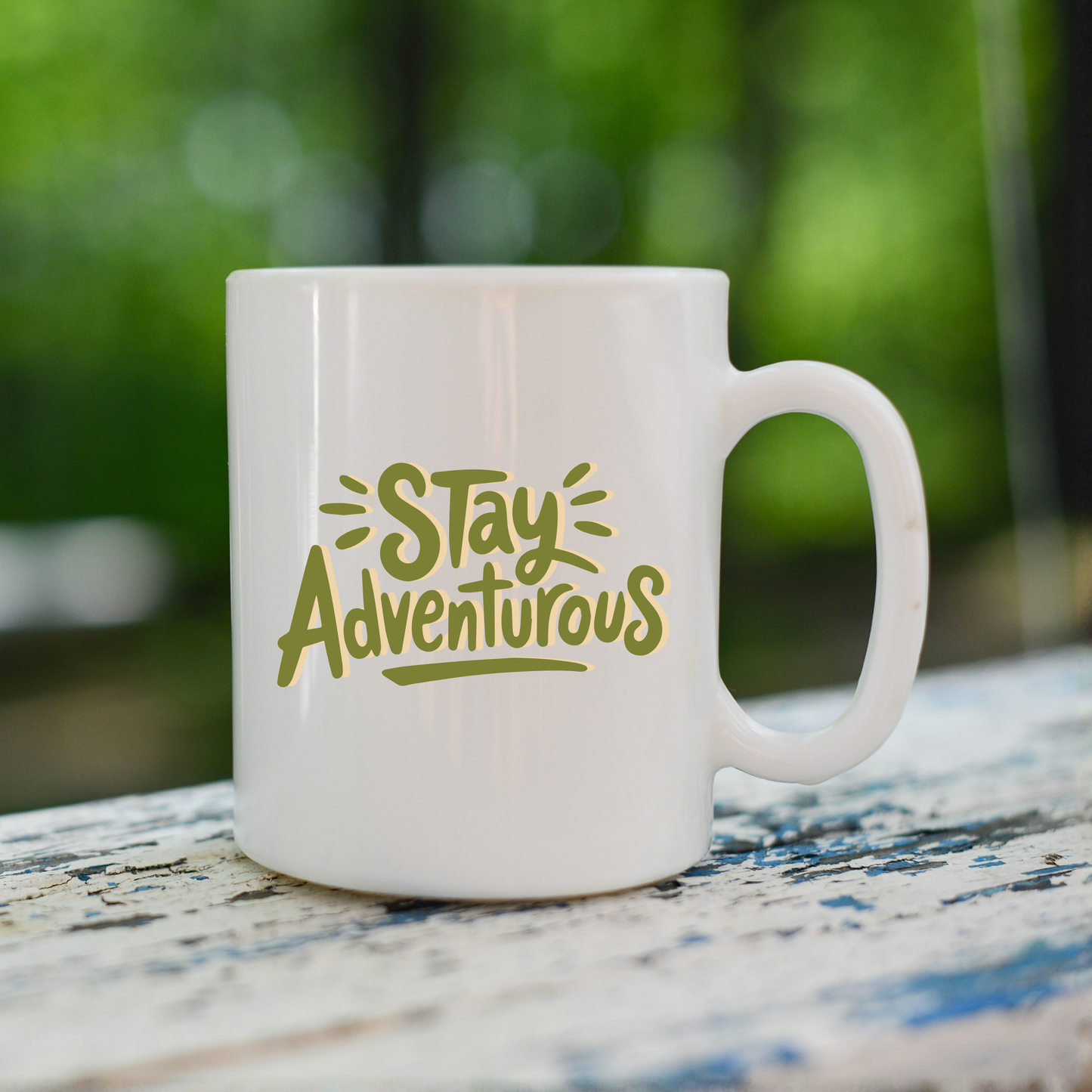 Stay Adventurous – Travel & Exploration Ceramic Mug 🌍