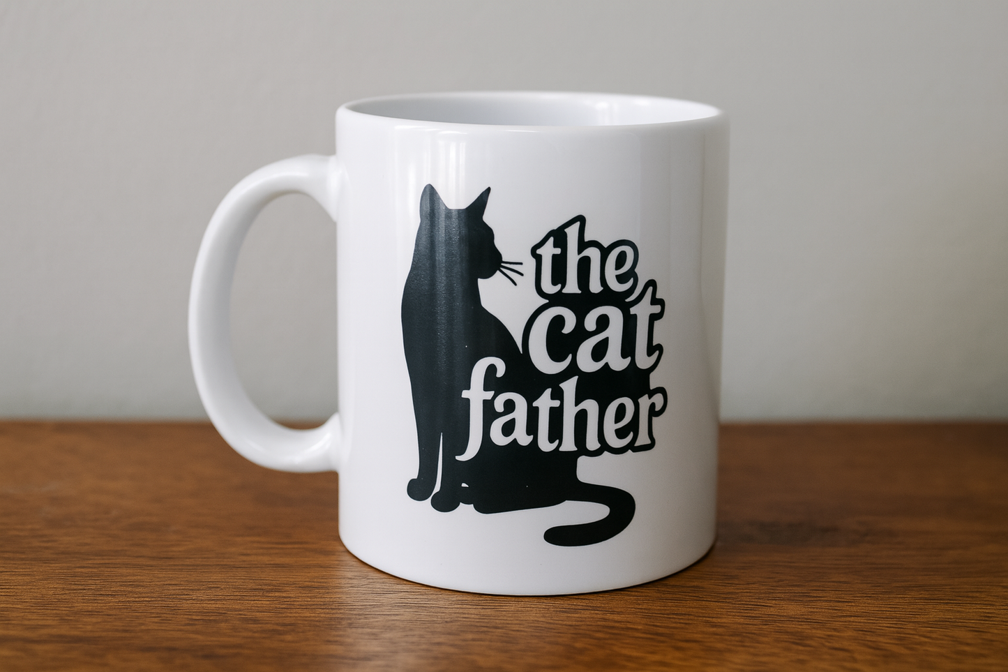 The Cat Father Mug – Funny Cat Lover Coffee Cup