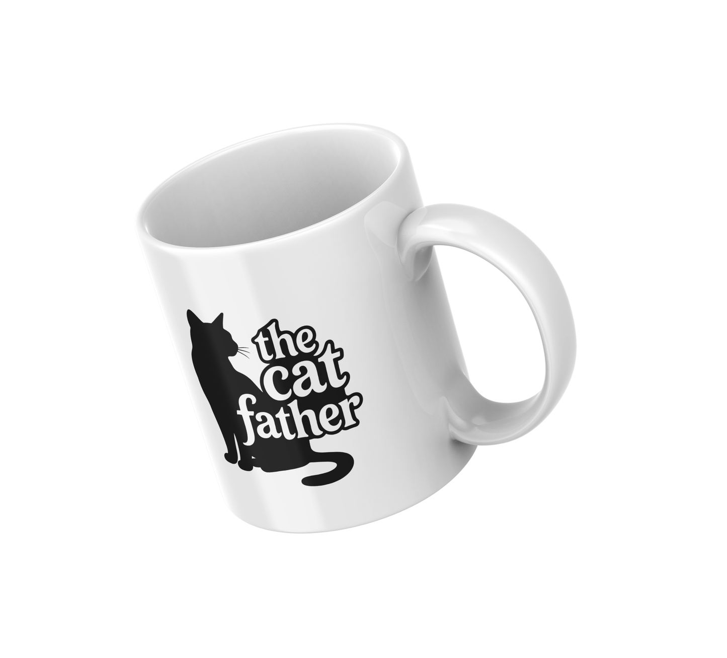 The Cat Father Mug – Funny Cat Lover Coffee Cup