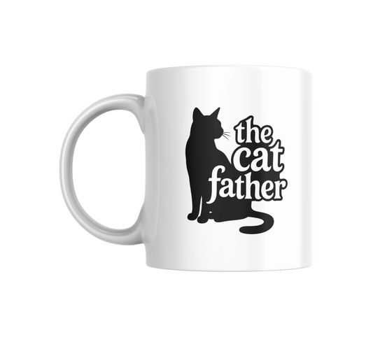 The Cat Father Mug – Funny Cat Lover Coffee Cup