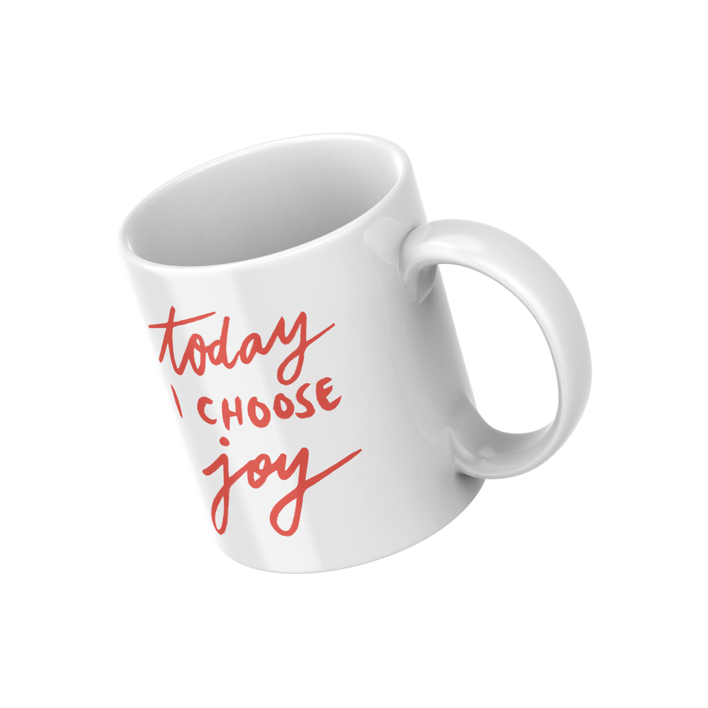Today I Choose Joy – Inspirational Ceramic Coffee Mug☀️