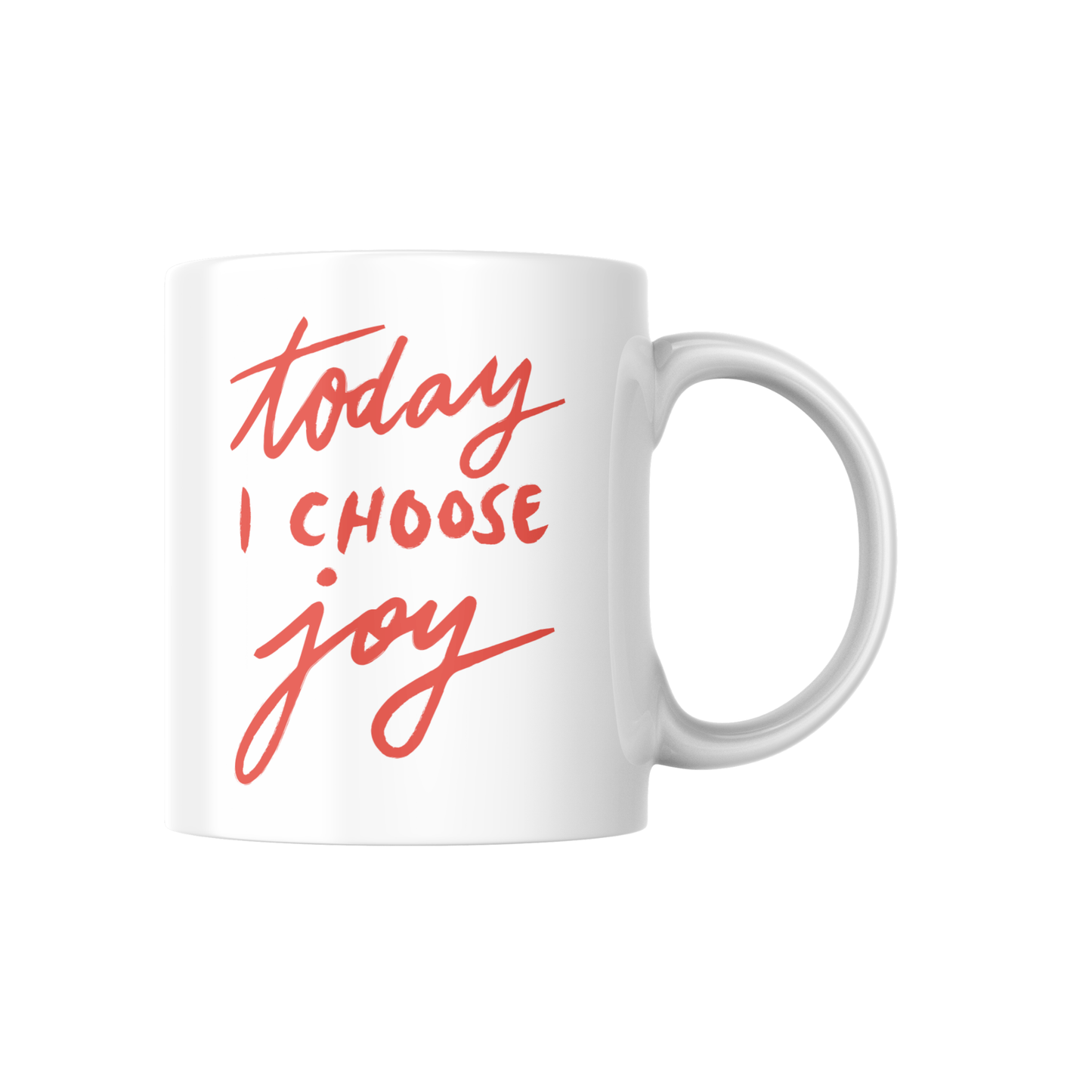 Today I Choose Joy – Inspirational Ceramic Coffee Mug☀️