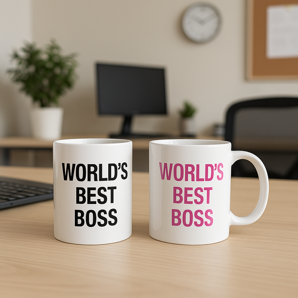 World’s Best Boss Mug – Funny Office Gift for Manager, Coworker, or Employee Appreciation